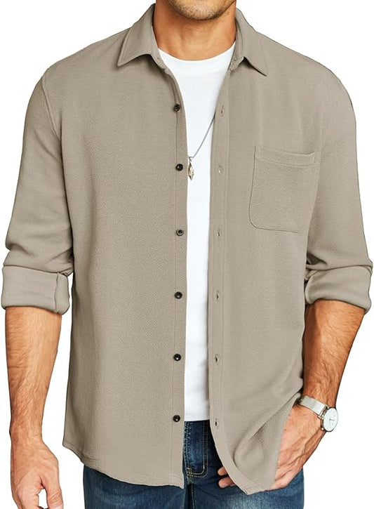 Men's Lightweight  Button Down Shirts